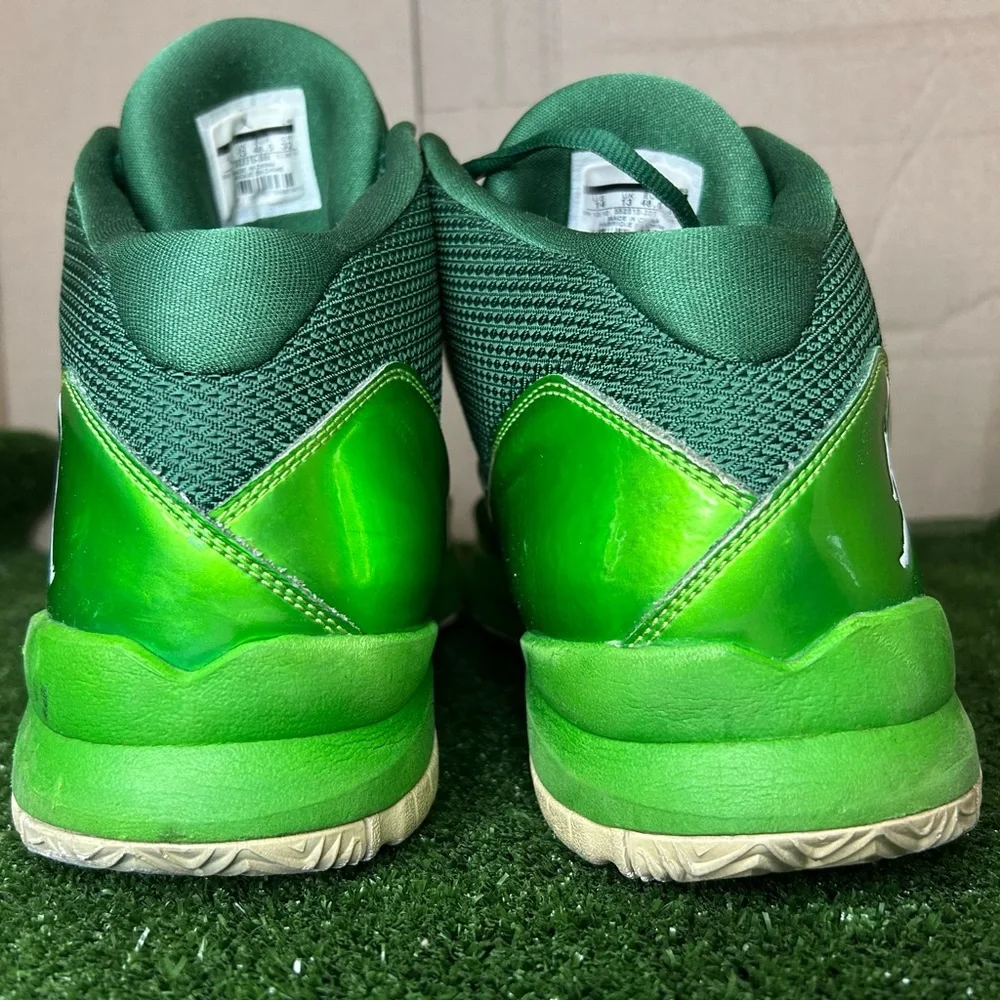 Size 14M- Jordan AERO MANIA Green Basketball shoes - Picture 3 of 5